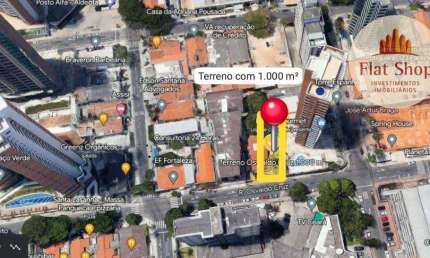 Terreno à venda, 1000 m² por R$ 4.000.000,00 - Aldeota - Fortaleza/CE