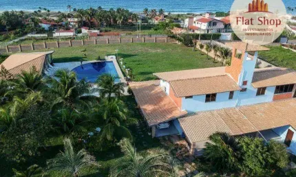 Casa com 06 dormitórios à venda, 704 m² por r$ 6.500.000 - taíba - são gonçalo do amarante/ce