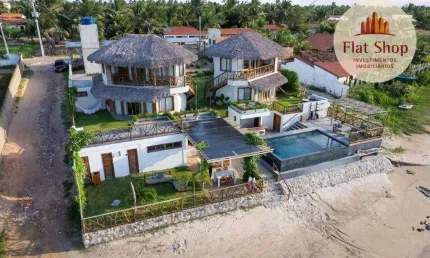 Pousada em Amontada Frente mar  à venda,  por R$ 3.600.000 - Praia Caetanos - Amontada/CE