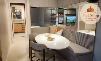 Apartamento com 2 dormitórios à venda, 53 m² por r$ 430.000,00 - praia do futuro ii - fortaleza/ce