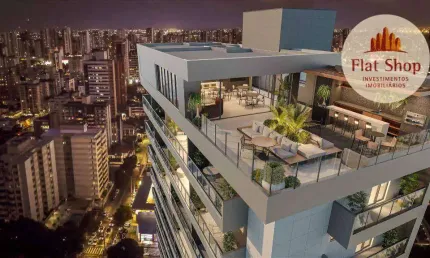 Apartamento com 1 dormitório à venda, 40 m² por R$ 520.000,00 - Aldeota - Fortaleza/CE
