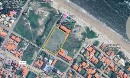 Terreno à venda no cumbuco, 7.810 m² por r$ 5.467.000 - cumbuco - caucaia/ce