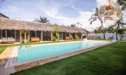 Casa com 10 dormitórios à venda no cumbuco, 900 m² por r$ 3.800.000 - cumbuco - caucaia/ce