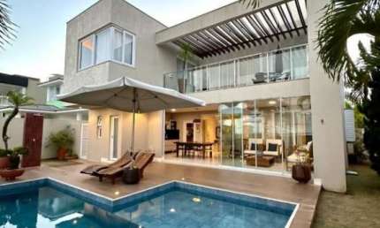 Casa em condomínio fechado com 4 quartos à venda na Rodovia BA-099 - Estrada do Côco, Abrantes, Camaçari, 306 m2 por R$ 2.650.000