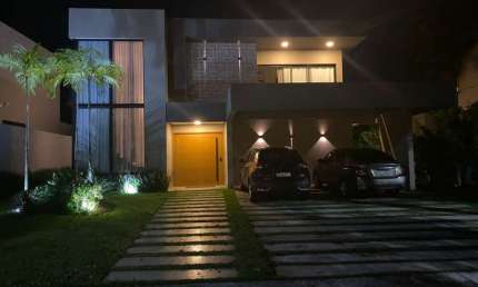 Casa em condomínio fechado com 5 quartos à venda na Rodovia BA-099 - Estrada do Côco, Abrantes, Camaçari, 369 m2 por R$ 2.450.000