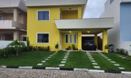 Casa em condomínio fechado com 4 quartos à venda na Rua Francisco das Mercês, Buraquinho, Lauro de Freitas, 10 m2 por R$ 900.000