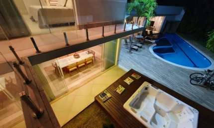 Casa em condomínio fechado com 4 quartos à venda na Rua Caraíva, Alphaville Litoral  Norte 1, Camaçari, 991 m2 por R$ 2.300.000