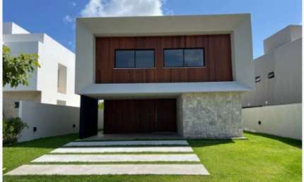 Casa em condomínio fechado com 4 quartos à venda na Rua Caraíva, Alphaville (Abrantes), Camaçari, 379 m2 por R$ 1.970.000