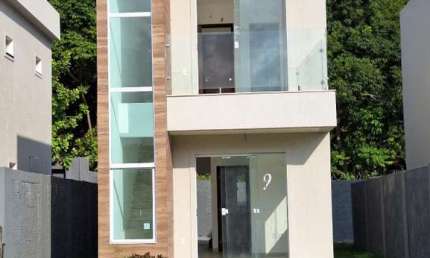 Casa em condomínio fechado com 3 quartos à venda na Rua Dos Laços, Boa União, Camaçari, 10 m2 por R$ 420.000