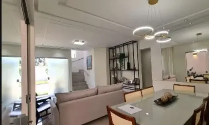 Casa em condomínio fechado com 4 quartos à venda na Rua Ministro Antônio Carlos Magalhães, Buraquinho, Lauro de Freitas, 168 m2 por R$ 820.000