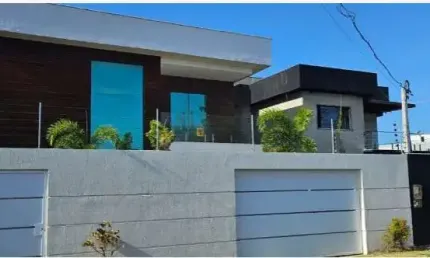 Casa em condomínio fechado com 4 quartos à venda na RUA A, Condomínio Bosque de Jaua, Varge Grande Abrantes, Camaçari, 300 m2 por R$ 950.000