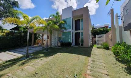 Casa em condomínio fechado com 5 quartos à venda na RUA CARAÍVA,  Alphaville Litoral Norte I, Alphaville (Abrantes), Camaçari, 450 m2 por R$ 1.950.000