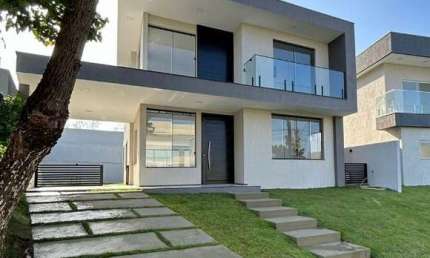 Casa em condomínio fechado com 4 quartos à venda na RUA CARAÍVA, Alphaville Litoral Norte, Alphaville (Abrantes), Camaçari, 370 m2 por R$ 1.680.000