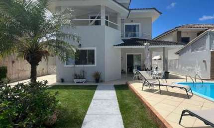 Casa em condomínio fechado com 4 quartos para alugar na RODOVIA BA-099 - ESTRADA DO CÔCO KM 08, CONDOMÍNIO VILAS DO JOANES, Catu de Abrantes, Camaçari, 392 m2 por R$ 7.800