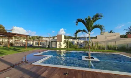 Casa em condomínio fechado com 2 quartos à venda na RUA DO PESQUE E PAGUE, Condomínio Busca Vida Side Concept, Abrantes, Camaçari, 153 m2 por R$ 415.000