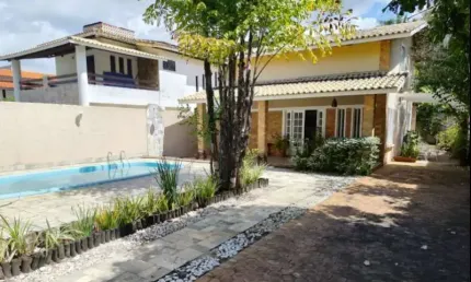 Casa com 4 quartos à venda na rua praia de alhanda, vilas do atlântico, vilas do atlantico, lauro de freitas, 600 m2 por r$ 950.000