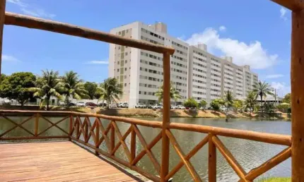 Apartamento com 2 quartos à venda na AVENIDA BRIGADEIRO MÁRIO EPINGHAUS, Condomínio Reserva da Lagoa, Centro, Lauro de Freitas, 56 m2 por R$ 320.000