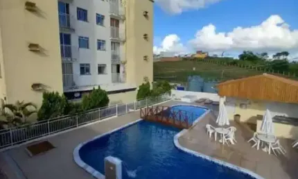 Apartamento com 3 quartos à venda na rua josé leite, condomínio cittá ravena!, caji, lauro de freitas, 53 m2 por r$ 180.000