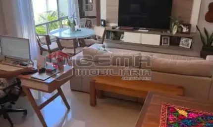 Apartamento com 3 quartos à venda na Avenida Epitácio Pessoa, Lagoa, Rio de Janeiro, 106 m2 por R$ 2.300.000