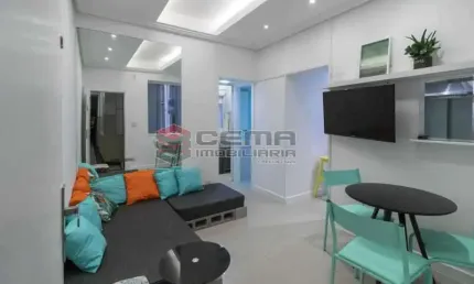 Apartamento com 1 quarto para alugar na Rua do Russel, Glória, Rio de Janeiro, 35 m2 por R$ 3.000