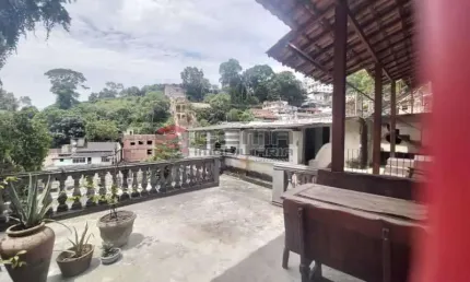 Casa em condomínio fechado com 6 quartos à venda na Rua Hermenegildo de Barros, Santa Teresa, Rio de Janeiro, 634 m2 por R$ 1.520.000
