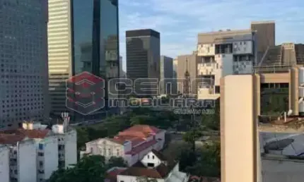 Flat com 1 quarto à venda na Avenida Gomes Freire, Centro, Rio de Janeiro, 33 m2 por R$ 370.000