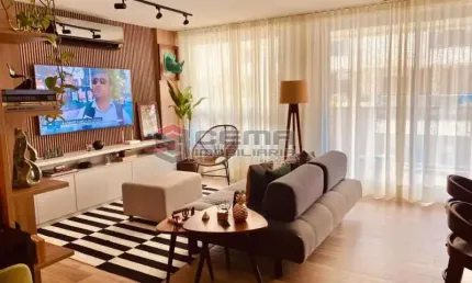 Apartamento com 2 quartos à venda na avenida lauro sodré, botafogo, rio de janeiro, 78 m2 por r$ 1.900.000