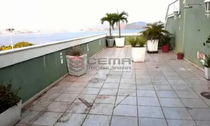 Cobertura com 4 quartos à venda na praia do flamengo, flamengo, rio de janeiro, 435 m2 por r$ 5.500.000