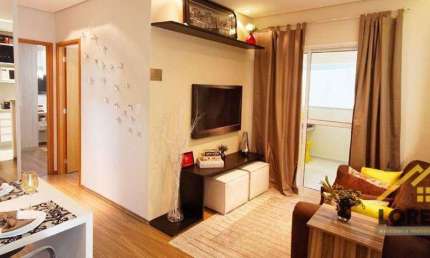 Apartamento com 2 dormitórios à venda, 51 m² por R$ 416.000,00 - Vila Humaitá - Santo André/SP