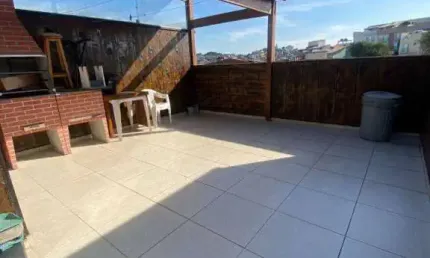 Cobertura à venda, 80 m² por R$ 370.000,00 - Vila Junqueira - Santo André/SP