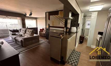 Apartamento impecável com projeto diferenciado, 76 m² - Campestre - Santo André/SP