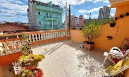 Sobrado com 2 dormitórios à venda, 218 m² por R$ 750.000,00 - Vila Floresta - Santo André/SP