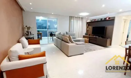 Apartamento com 3 dormitórios à venda, 115 m² por R$ 1.100.000,01 - Vila Valparaíso - Santo André/SP