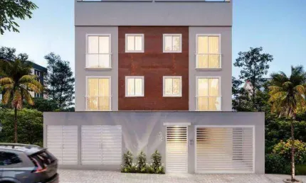 Apartamento com 2 dormitórios à venda, 42 m² por R$ 270.000,00 - Jardim do Estádio - Santo André/SP