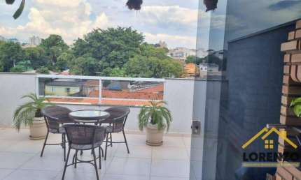 Cobertura com 2 dormitórios à venda, 107 m² por R$ 470.000,01 - Jardim Bom Pastor - Santo André/SP