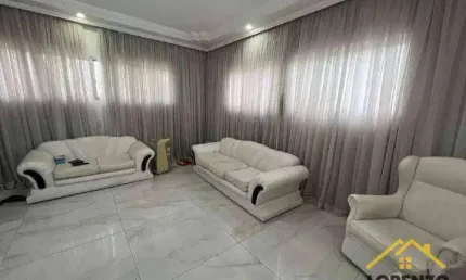 Sobrado com 3 dormitórios à venda, 217 m² por R$ 850.000,00 - Vila Scarpelli - Santo André/SP