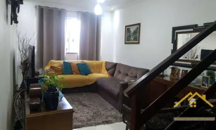 Sobrado com 3 dormitórios à venda, 114 m² por R$ 532.000,00 - Jardim Progresso - Santo André/SP