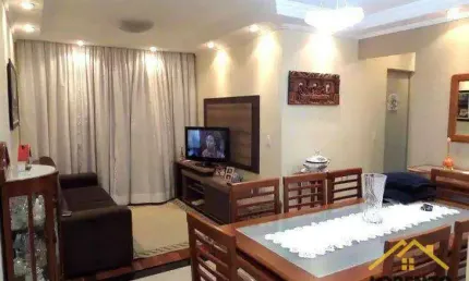 Apartamento com 3 dormitórios à venda, 64 m² por R$ 350.000,00 - Vila Camilópolis - Santo André/SP
