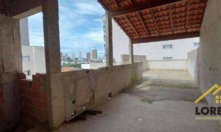 Cobertura com 3 dormitórios à venda, 146 m² por R$ 900.000,00 - Campestre - Santo André/SP