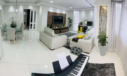Apartamento com 3 dormitórios à venda, 158 m² por r$ 1.356.000,00 - vila assunção - santo andré/sp