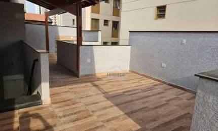 Cobertura com 2 dormitórios à venda, 92 m² por R$ 590.000,00 - Vila Bastos - Santo André/SP