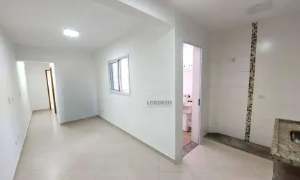 Apartamento com 2 dormitórios à venda, 40 m² por r$ 299.000,00 - jardim stella - santo andré/sp
