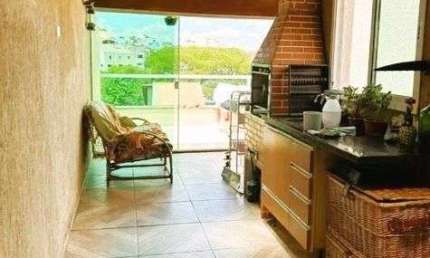 Cobertura com 2 dormitórios à venda, 80 m² por R$ 385.000 - Vila Linda - Santo André/SP