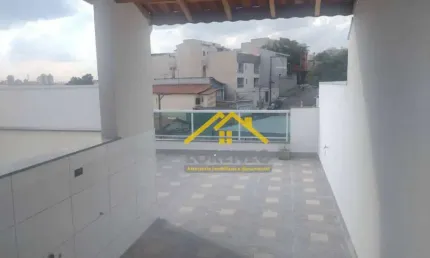 Cobertura com 2 dormitórios à venda, 76 m² por R$ 375.000,00 - Vila Scarpelli - Santo André/SP