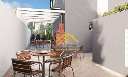 Apartamento à venda, 53 m² por R$ 413.000,01 - Vila Tibiriçá - Santo André/SP