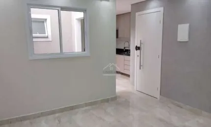 Apartamento com 2 dormitórios à venda, 56 m² por R$ 420.000,00 - Vila Scarpelli - Santo André/SP