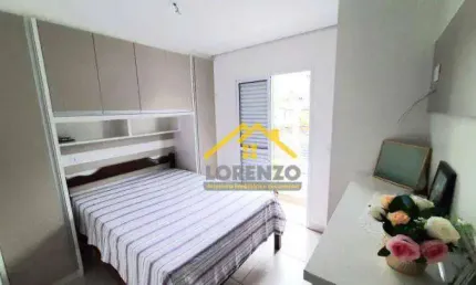Apartamento com 02 dormitórios à venda, 59 m²  - Vila Pires - Santo André/SP
