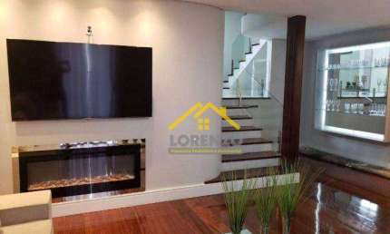 Sobrado com piscina,  03 dormitórios à venda, 270 m² por R$ 1.550.000 - Vila Bastos - Santo André/SP