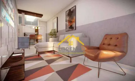 Apartamento com 3 dormitórios à venda, 59 m² por R$ 440.000,00 - Vila Curuçá - Santo André/SP