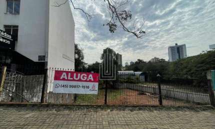 Terreno disponível para locação no Centro de Foz do Iguaçu